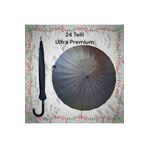 Rainwalker Siyah Baston 24 Telli Fiber Ultra Premium Protokol Şemsiye