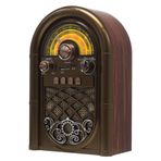 Raiseng R-1950btl Ahşap Görünümlü Retro Radyo - Nostaljik Tasarım Bluetooth Hoparlör