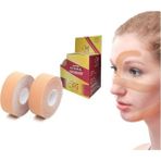 Raj 2, 5cm x 5mt 2 Adet Tape Yüz Yogası Yüz Bölgesi Için Therapy Cotton Kinesio Face Tape