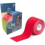 Raj Kırmızı Tape Kinesio 5m x 5cm Sporcu Bandı Bandı