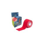 RAJ Kırmızı Tape Kinesio Ağrı 5m X 5cm Sporcu Bandı Ağrı Bandı Kinesiology