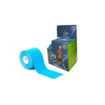 RAJ Mavi Tape Kinesio Ağrı 5m X 5cm Sporcu Bandı Ağrı Bandı Kinesiology