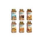 RAJAH Paprika Spices 6 Lı Set Et Balık Tavuk Patates Pizza Kajun 120 gr X 6 Adet