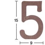 Rakam Ahşap Obje 18mm - 5