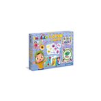 Rakamları Şekilleri Renkleri Saatleri Ve Kelimeleri Öğreten Leliko 5 İ 1 Arada Eğitici Yapboz Seti