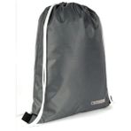 Rakerplus Antrasit 32X45 cm Su Geçirmez Büzgülü Krampon ve Spor Çantası - 32 x 45 cm - Gri