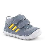 Rakerplus Hakiki Deri Gri İlk Adım Unisex Bebek Ayakkabısı