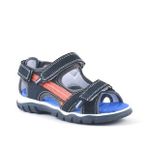 Rakerplus Hakiki Deri Lacivert Cırtlı Erkek Çocuk Outdoor Sandalet