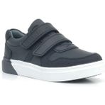 Rakerplus Hakiki Deri Siyah Beyaz Cırtlı Erkek Çocuk Sneaker Ortopedik Taban 34 Numara