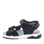 Rakerplus Hakiki Deri Siyah Çocuk Sandalet