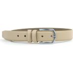 Rakerplus Krem 3 cm Erkek Çocuk Kemeri (80-100CM) - Krem Rengi - 100 cm