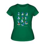 Rakı Psikolojisi Kadın Tişört (Buz Mavisi, XS)