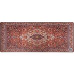 Rakkun Shop Mouse Pad, 30X70 Cm, Halı Desen Baskılı, Kaymaz Taban, Dikişsiz Kenar, Ergonomik, Ofis ve Oyuncular Için (Kırmızı Halı) - halı kilim deseni - Çok Renkli