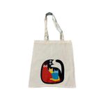 rakkun shop Sarmaş Dolaş Kediler Baskılı Ham Bez Çanta