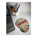 rakkun shop Zirvelerde Taç Takmış Bir Kraliçe Baskılı Bilek Destekli Mouse Pad
