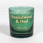 Rakle 120 gr Yeşil Sandalwood and Oud Kokulu Mum