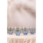 Rakle Elite 4'lü Meşrubat Bardağı - Mavi - 320 ml