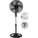 Raks 55W 3 Fonksiyonlu Ayaklı Vantilatör 16 cm Güçlü Hava Akışı Özelliği ile Etkili Kullanım - Siyah