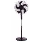 Raks Eco Plus 16 inç 5 Kanatlı 55 W 2 Yöne Salınımlı Siyah Ayaklı Vantilatör