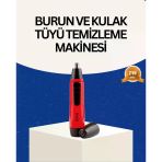 Raks Kırmızı Tüy Temizleme Cihazı Kulak Burun Pilli Ergonomik Mir55177120