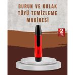 Raks Leo Burun Kulak Tüy Alma Makinesi 45 Dk Şarj Süreli Kırmızı Mir85542650
