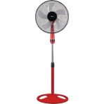 Raks SF16ECO Ayaklı Vantilatör 50 W Kırmızı 40 cm 5 Kollu Pervane ile Güçlü Hava Akımı