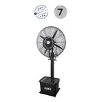 Raks SFR30 Mıst Uzaktan Kumandalı 260 Watt Sanayi Tipi Su Püskürtmeli Ayaklı Vantilatör 30inç/75cm.