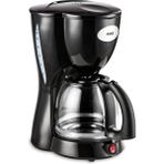 Raks Tosca 1.2 Litre Kapasiteli Filtre Kahve Makinesi Cam Hazne ile Ergonomik Tasarım - Siyah