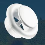 Raksan Smart ø100 mm ABS Gemici Anemostadı