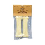 Rakun 2x12.5 cm Beyaz Pres Kemik Köpek Ödülü