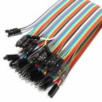 Rakun Robotik Jumper Erkek-Erkek M-M 200 mm 40 Pin Ayrılabilen Kablo