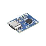Rakun Robotik TP4056 1S Lithium Korumasız 3.7 V Type-C Batarya Şarj Aleti