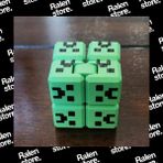 Ralen Store Minecraft Mini Creeper Sonsuz Küp Stres Oyuncağı Fidget | 8X4CM | Yeşil ( Yüksek Kalite 3D Baskı Pla )