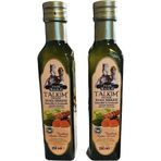 Ralila 2x250 ml Talkım Organik Zencefil ve Zerdeçallı Elma Sirkesi
