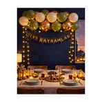 Ramazan Etkinliği “3 metre led”, “İyi Bayramlar” Ramazan Süslemesi Benner Balon Süslemesi