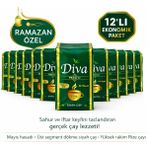 Ramazan Özel Diva Prestij Mayıs Hasadı Rize Siyah Çay 12 x 1 kg - 12 kg
