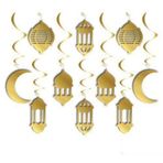 Ramazan Süslemeleri Asma 3d Tavan Süs 10 Adet