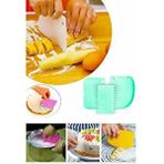 Ramdet Hamur Ve Krema Kazıyıcı 3'lü Pratik Pasta Krema Dağıtıcı Set Çok Renkli