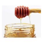 Ramdet Slikon Uçlu Ahşap Saplı Bal Kaşığı Bal Karıştırma Kaşığı Şeker Reçel Kaşığı - Rose