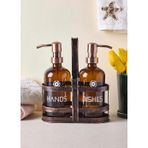 Rame Amber Sıvı Sabunluk Seti - 2X500 Ml