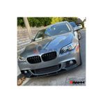 RAMM BMW F10 F11 M Sport Ön Tampon Lipi + Flap Seti - Parlak Karbon