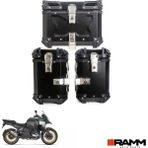 Ramm Bmw Motorrad 1300 Gs - 1300 Gs Adventure Alüminyum Üçlü Çanta Seti - Siyah