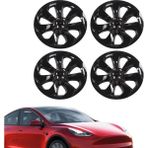 Ramm Tesla Model Y Fusion Jant Kapağı 19 Inç (4 Adet) Parlak Siyah