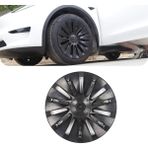 Ramm Tesla Model Y Fusıon Jant Kapağı Seti - 19 Inç - Mat Siyah