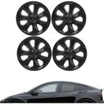Ramm Tesla Model Y Large Blade Jant Kapağı 19 Inç - 4 Adet - Mat Siyah