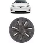 Ramm Tesla Model Y Surge Jant Kapağı - 19 Inç - Mat Siyah - 4 Adet Set