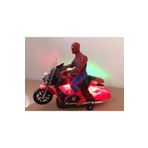 RAMO'S STORE Spiderman Pilli Işıklı Motorlu Örümcek Adam