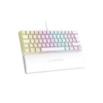 Rampage Ally K11 Beyaz Rainbow Q Bilek Destekl Blue Switch Gaming Oyuncu Klavye