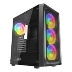 Rampage Armor V2 4X120mm Rgb Fanlı 600W 80Plus Bronze Midt Atx Gamıng Kasa