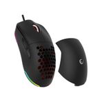 Rampage Blink 7 Makro Tuşlu RGB 12800 DPI Oyuncu Mouse siyah